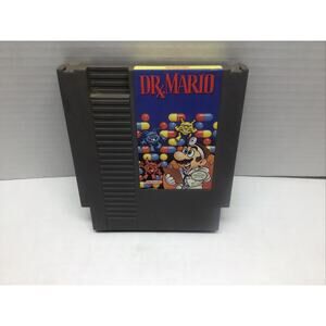 NES Dr. Mario Game Only Original Nintendo Game System 1990